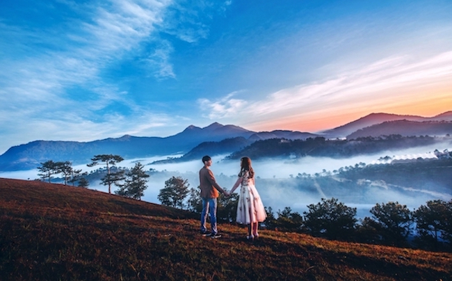 chụp ảnh cặp đôi