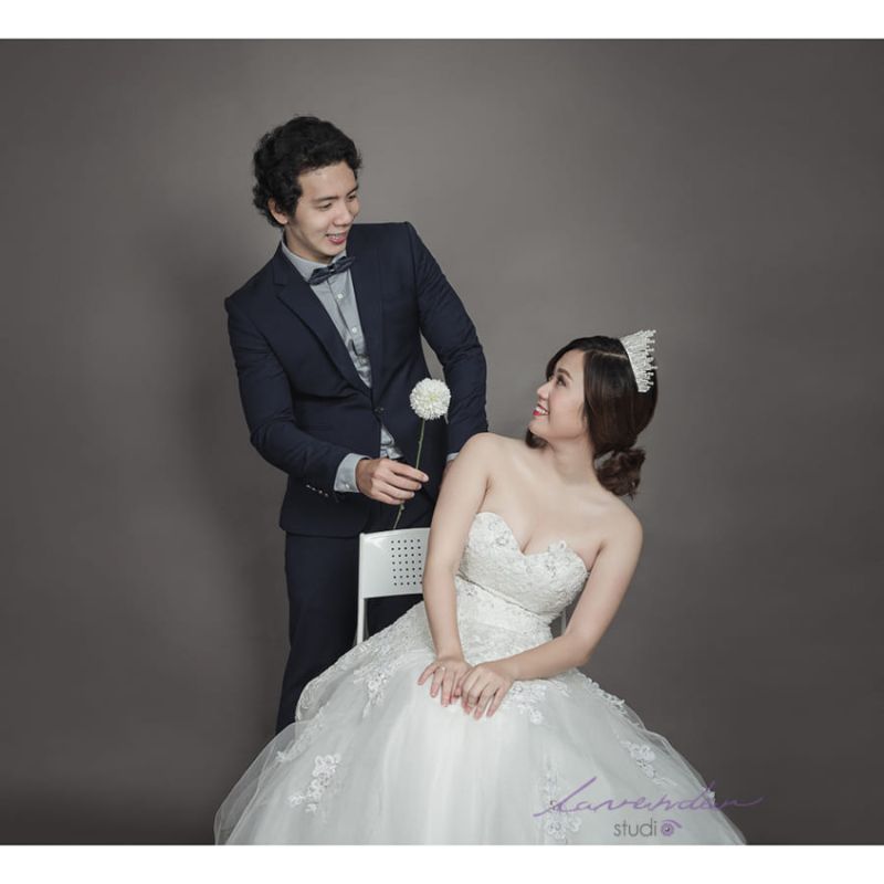 Ý tưởng chụp ảnh cưới studio