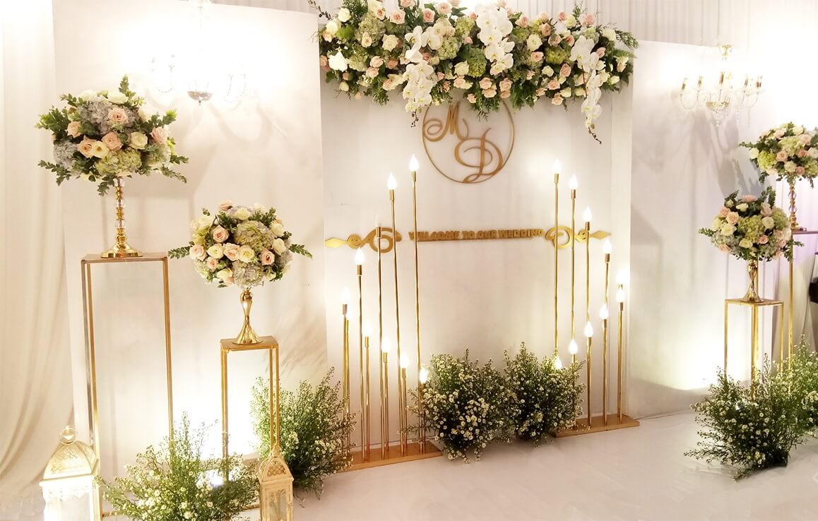 công việc trang trí lễ cưới