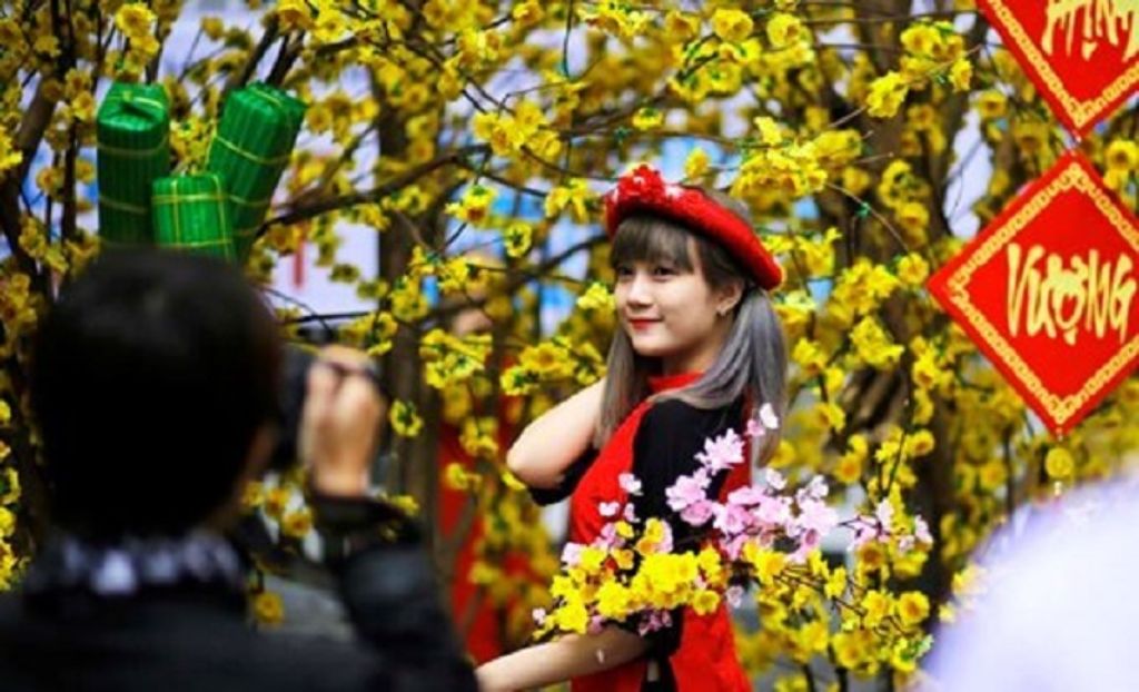 địa chỉ chụp hình Tết với áo dài của những nàng thơ Việt