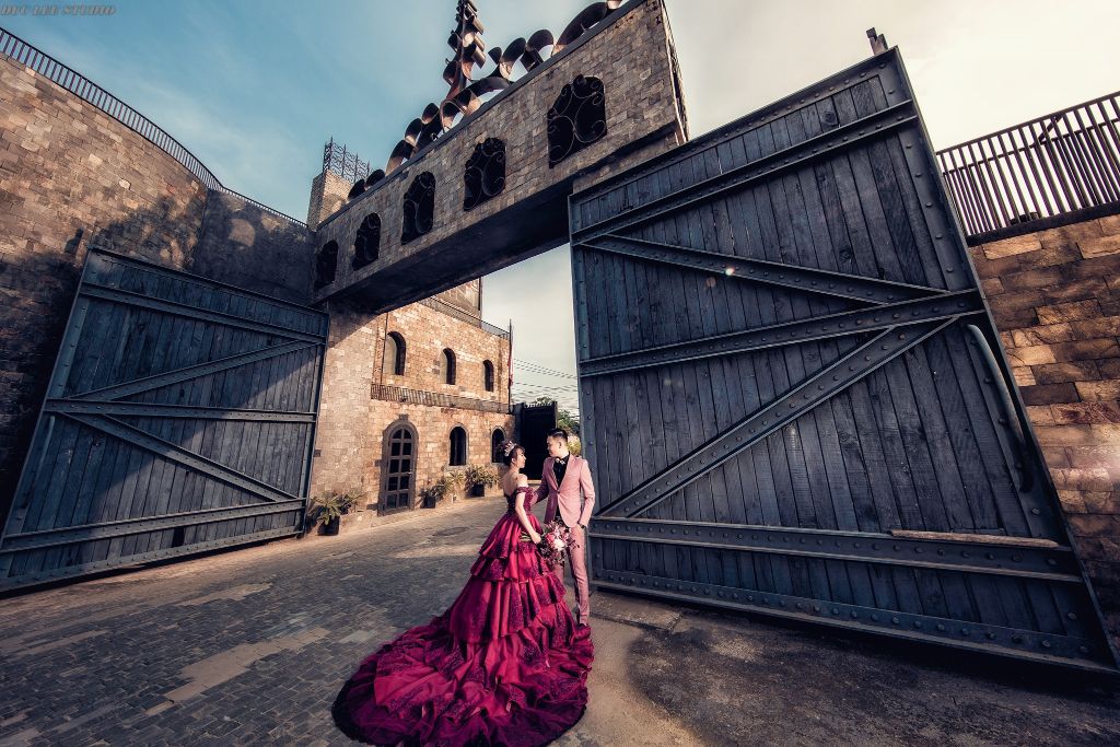 nơi chụp hình cưới ngoại cảnh đẹp vào ban đêm 