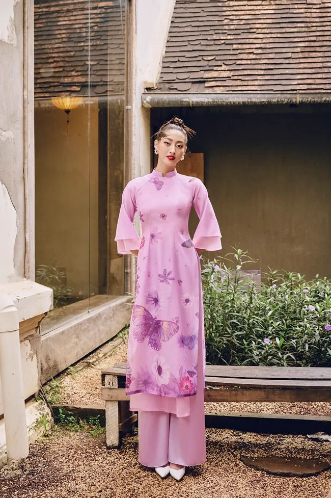 Chụp hình Tết áo dài cách tân