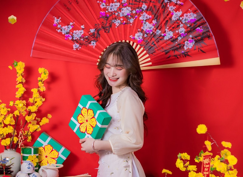 Chụp hình Tết ở TP. HCM
