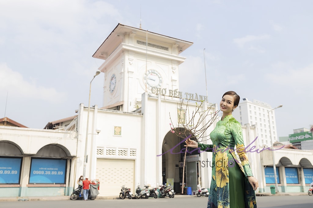 Chụp hình Tết ở TP. HCM