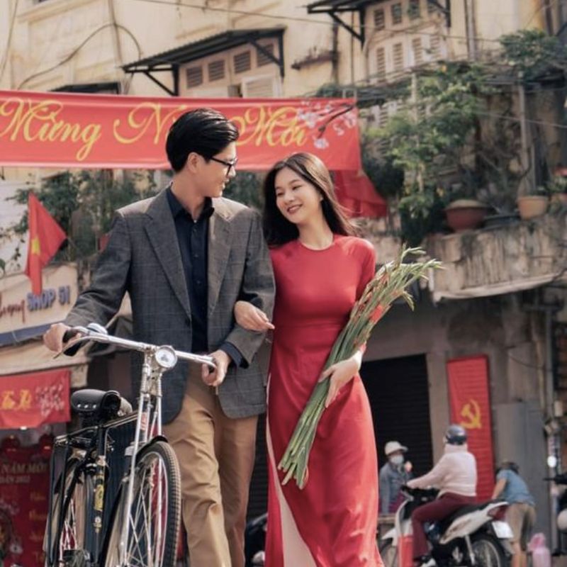 Chụp hình Tết ở TP. HCM