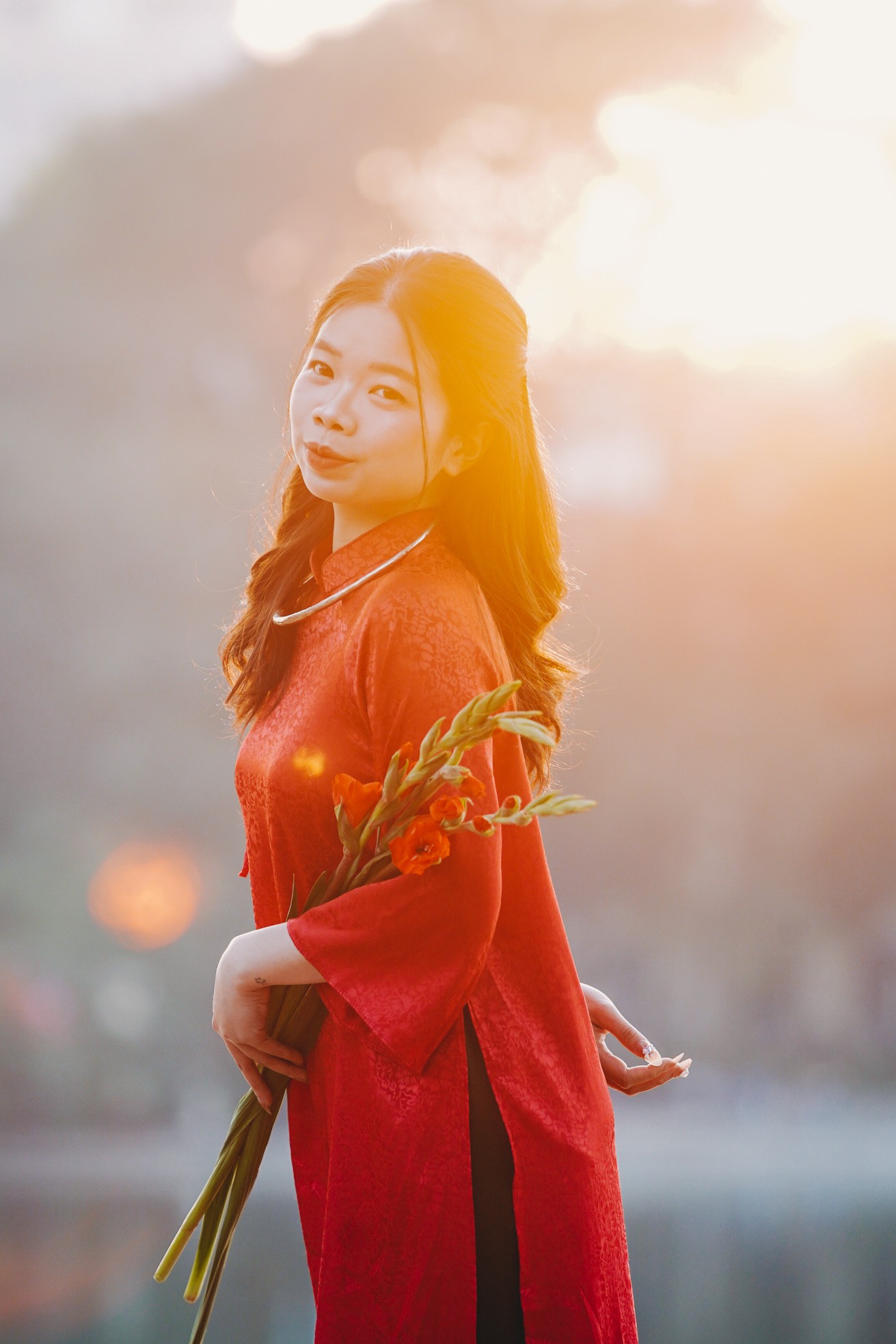 10 địa điểm sống ảo cực chất tại Hà Nội để chụp ảnh Tết áo dài năm 2025