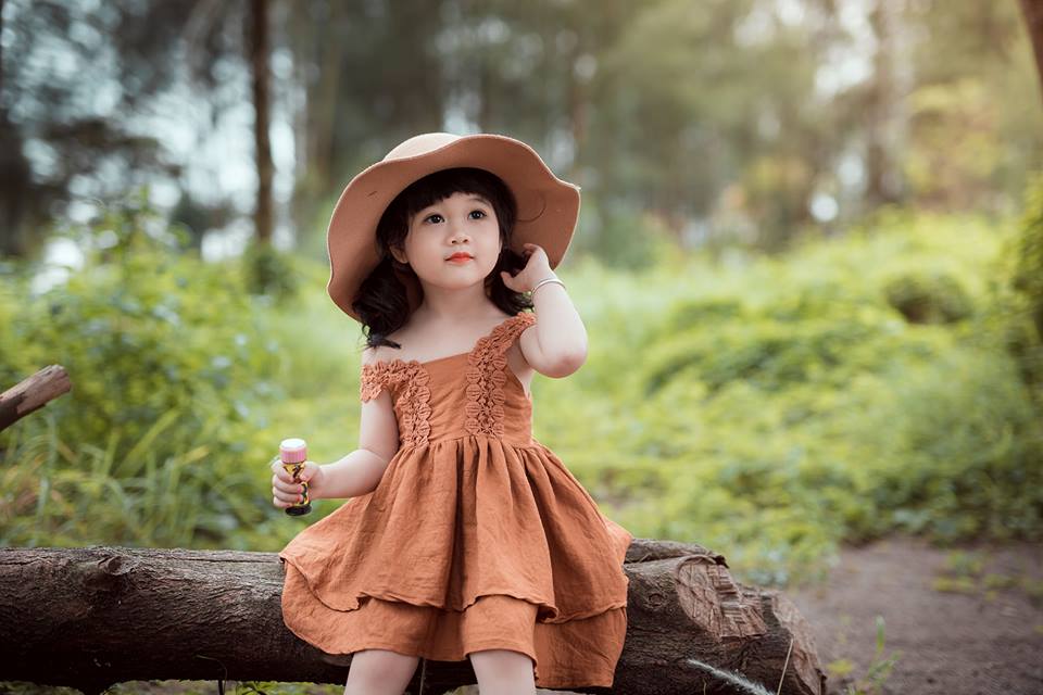 concept chụp hình cho bé gái siêu dễ thương