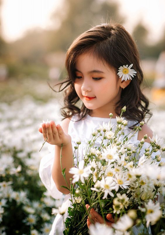 concept chụp hình cho bé gái siêu dễ thương