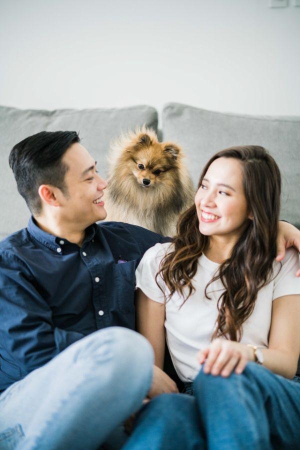 Chụp ảnh đẹp và tự nhiên trong studio cùng thú cưng