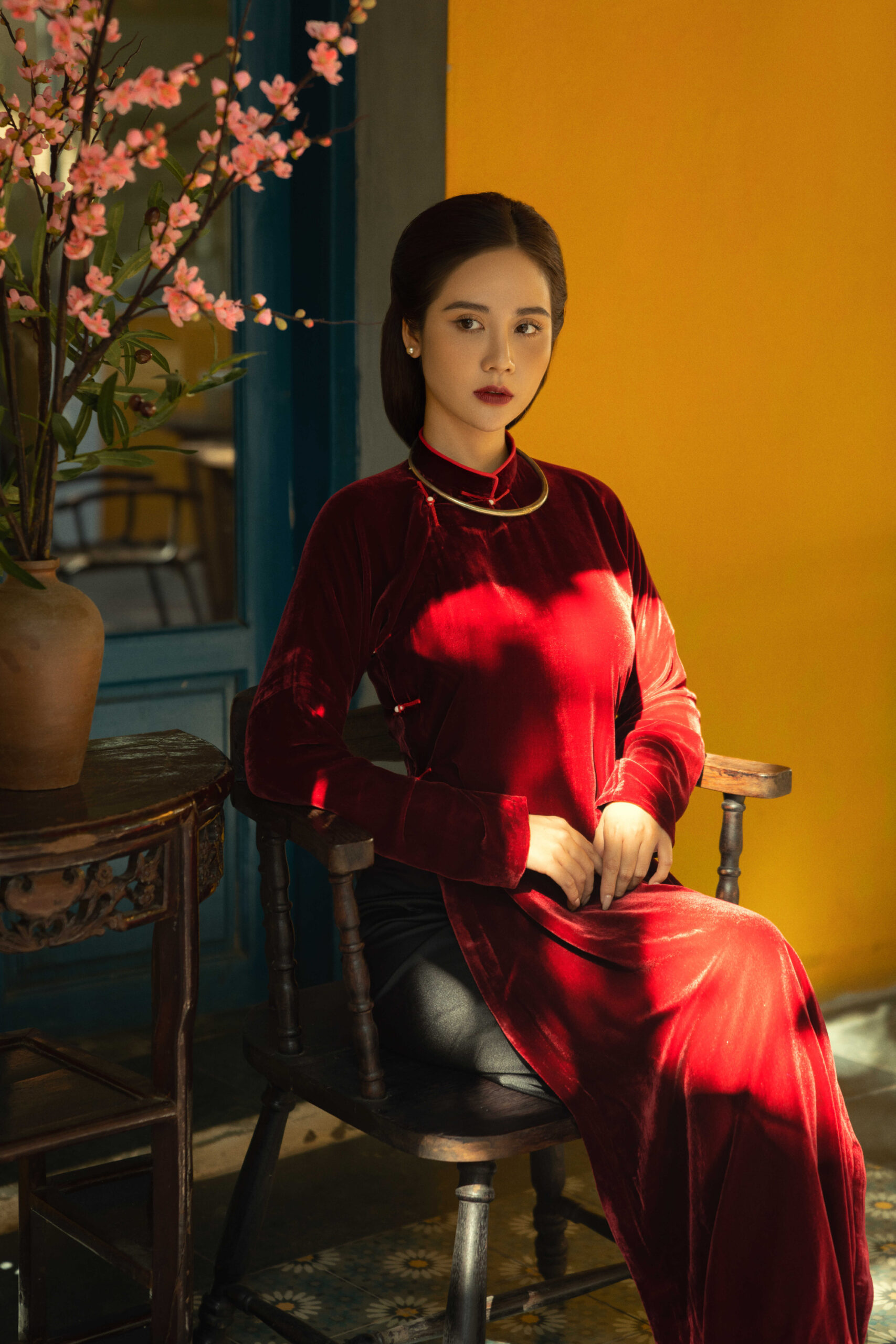 Bộ ảnh áo dài xưa - Giữ gìn văn hóa và vẻ đẹp truyền thống