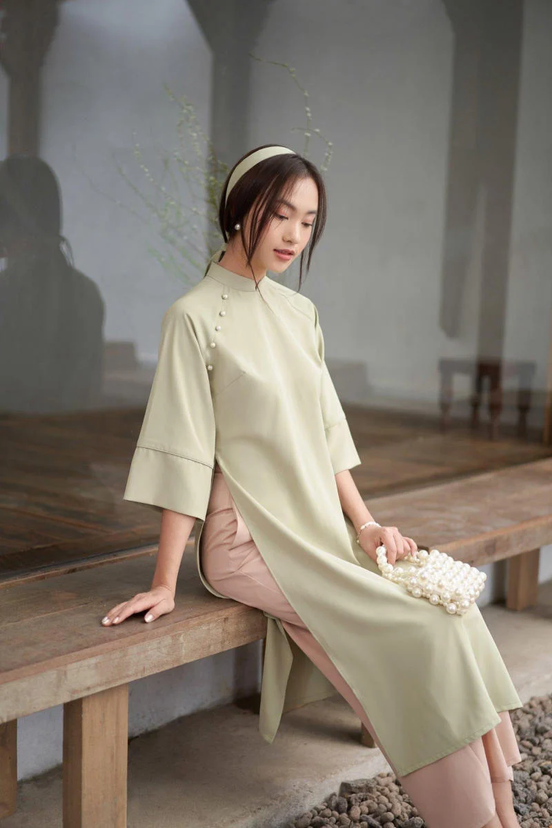 Cách tạo kiểu tóc cho chụp hình áo dài siêu ấn tượng