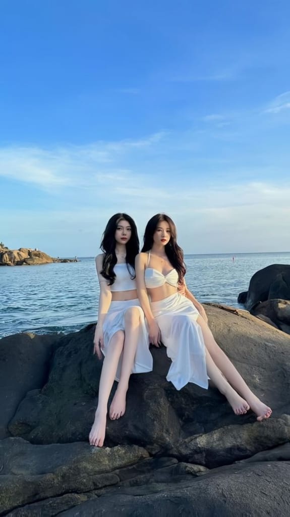 Chụp ảnh bãi biển nghệ thuật ấn tượng và mới lạ