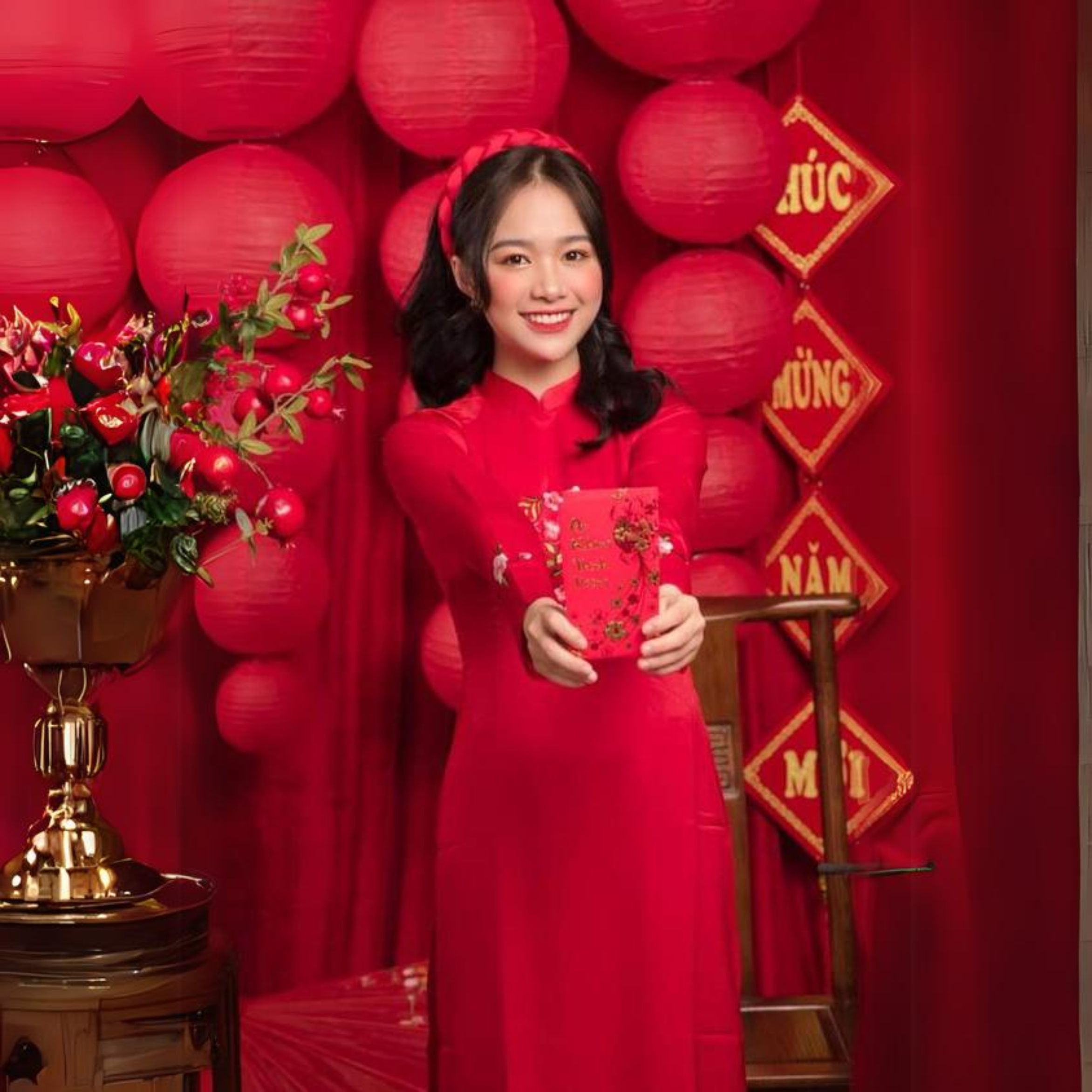 Studio chụp ảnh chân dung áo dài Tết Bính Ngọ uy tín, chất lượng