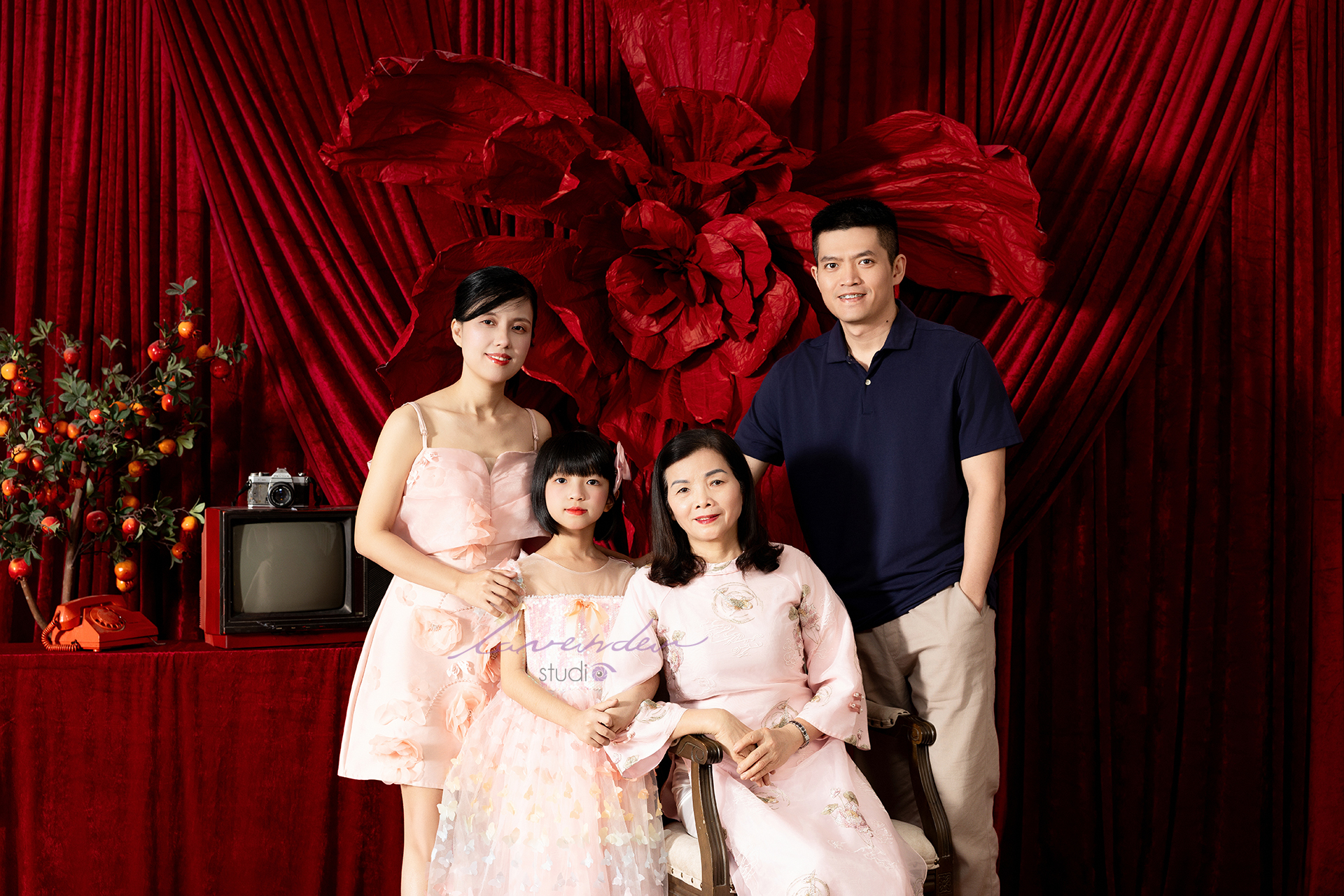 Chụp ảnh gia đình Tết 2026: xu hướng được nhiều gia đình lựa chọn