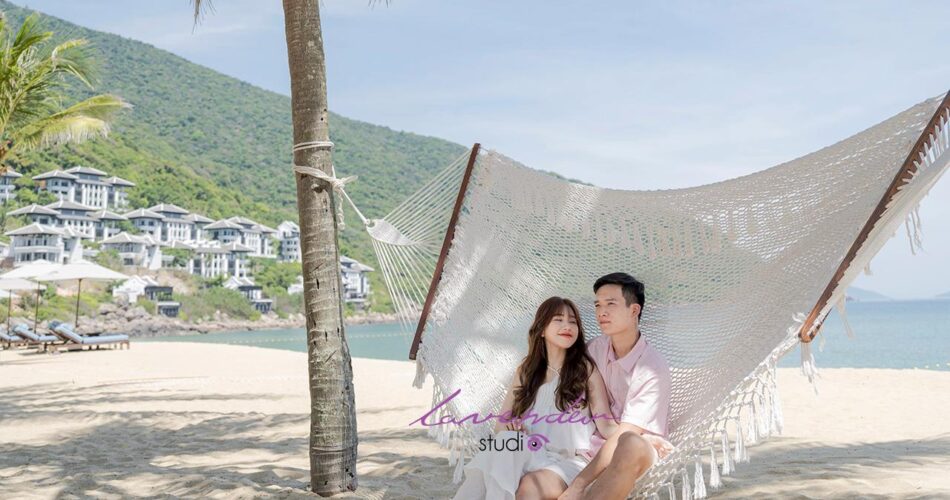 Chụp hình couple uy tín ở resort Intercontinental Đà Nẵng của Lavender Wedding