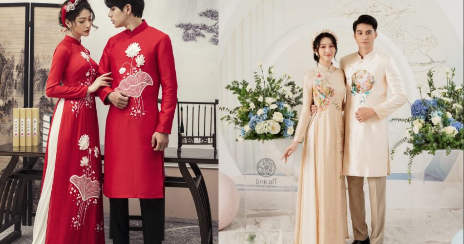 Chụp hình cưới áo dài - Nghệ thuật in dấu ấn truyền thống và hiện đại