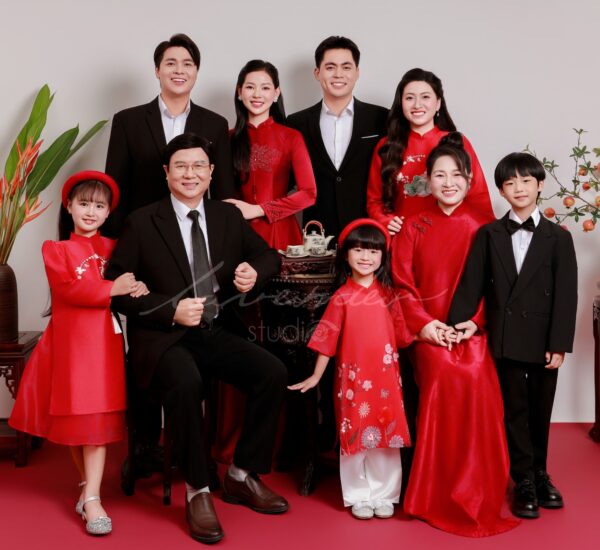 Chụp ảnh gia đình Tết 2026: xu hướng được nhiều gia đình lựa chọn
