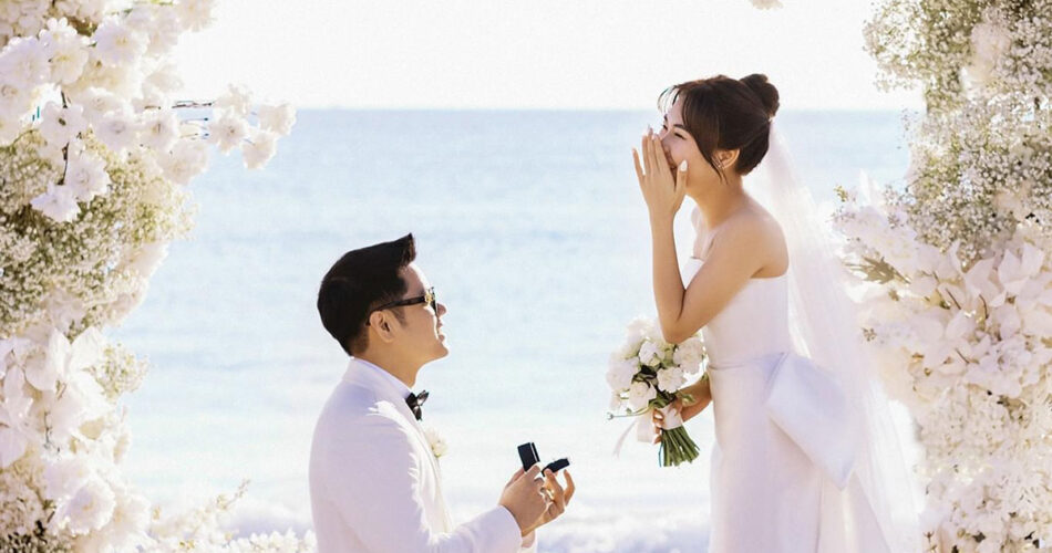 Tips tạo dáng khi cầu hôn để có ảnh đẹp tự nhiên